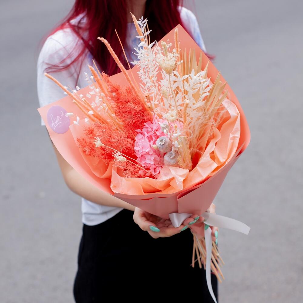 Букет из сухоцветов 